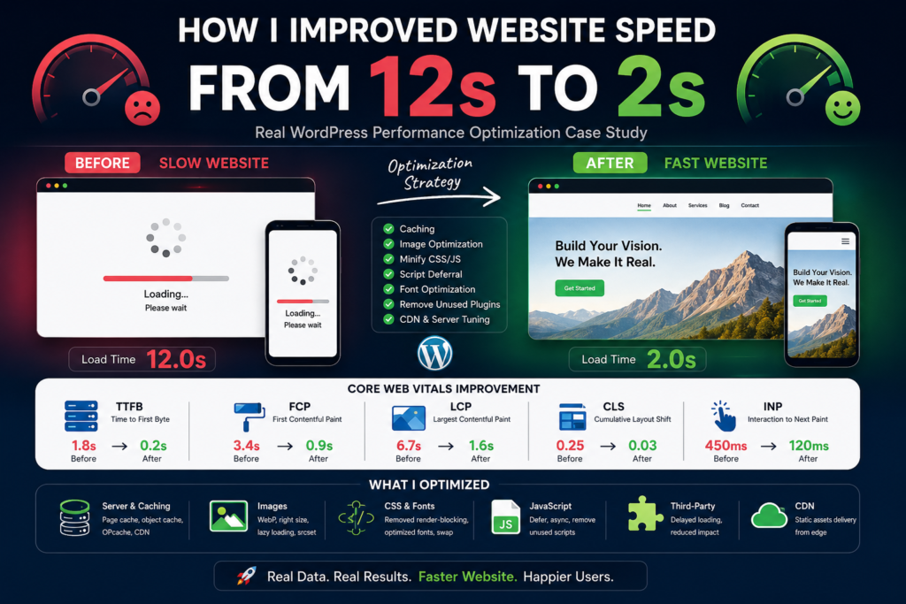 Reduce TTFB WordPress